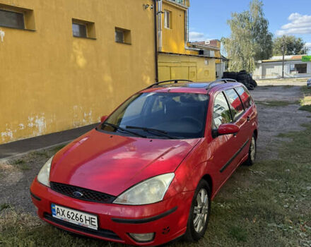 Красный Форд Фокус, объемом двигателя 1.8 л и пробегом 223 тыс. км за 2950 $, фото 1 на Automoto.ua