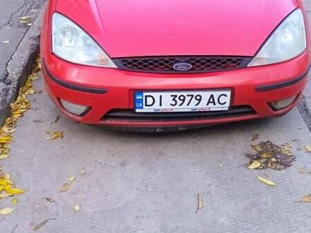 Красный Форд Фокус, объемом двигателя 1.8 л и пробегом 223 тыс. км за 3500 $, фото 1 на Automoto.ua