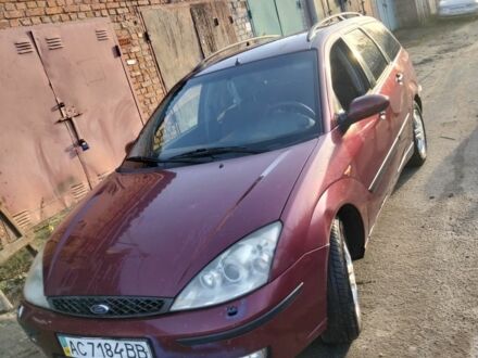 Красный Форд Фокус, объемом двигателя 2 л и пробегом 350 тыс. км за 1599 $, фото 1 на Automoto.ua