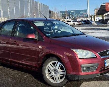 Красный Форд Фокус, объемом двигателя 1.6 л и пробегом 276 тыс. км за 4900 $, фото 1 на Automoto.ua