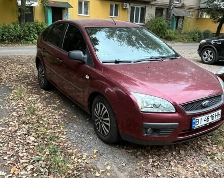 Червоний Форд Фокус, об'ємом двигуна 1.6 л та пробігом 159 тис. км за 4500 $, фото 1 на Automoto.ua