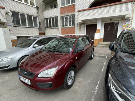 Форд Фокус 2005 в Тернополе на Automoto.ua Красный Форд Фокус, объемом двигателя 1.6 л и пробегом 182 тыс. км за 4000 $, фото 1 на Automoto.ua