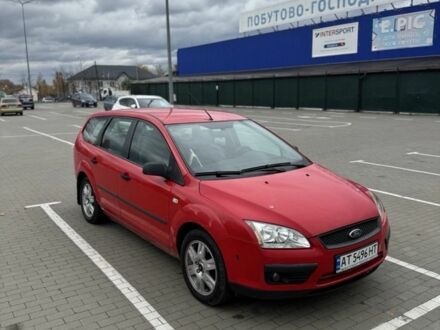Красный Форд Фокус, объемом двигателя 1.6 л и пробегом 257 тыс. км за 3399 $, фото 1 на Automoto.ua