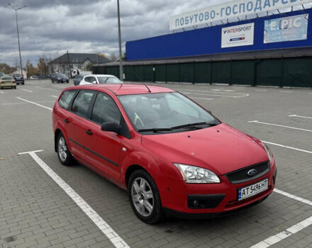 Форд Фокус 2006 в Долине на Automoto.ua Красный Форд Фокус, объемом двигателя 1.6 л и пробегом 257 тыс. км за 3700 $, фото 1 на Automoto.ua