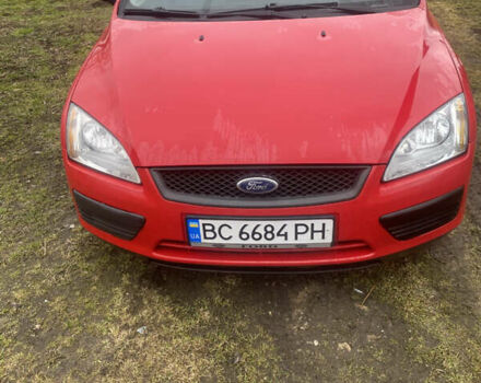 Красный Форд Фокус, объемом двигателя 1.75 л и пробегом 260 тыс. км за 3650 $, фото 1 на Automoto.ua