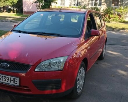 Червоний Форд Фокус, об'ємом двигуна 1.8 л та пробігом 247 тис. км за 4300 $, фото 1 на Automoto.ua