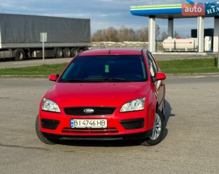Красный Форд Фокус, объемом двигателя 1.56 л и пробегом 248 тыс. км за 5100 $, фото 1 на Automoto.ua