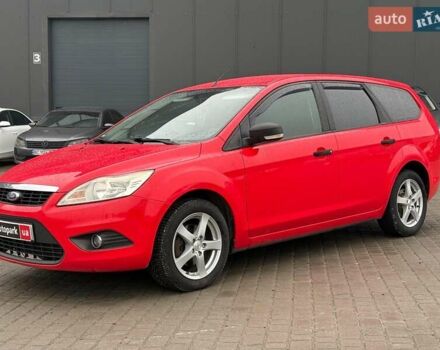 Красный Форд Фокус, объемом двигателя 1.6 л и пробегом 206 тыс. км за 4540 $, фото 1 на Automoto.ua
