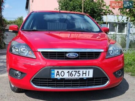 Форд Фокус 2008 в Мукачеве на Automoto.ua Красный Форд Фокус, объемом двигателя 1.6 л и пробегом 212 тыс. км за 4500 $, фото 1 на Automoto.ua