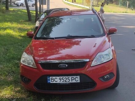 Красный Форд Фокус, объемом двигателя 1.4 л и пробегом 170 тыс. км за 5500 $, фото 1 на Automoto.ua