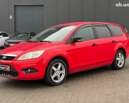 Красный Форд Фокус, объемом двигателя 1.6 л и пробегом 206 тыс. км за 4540 $, фото 1 на Automoto.ua