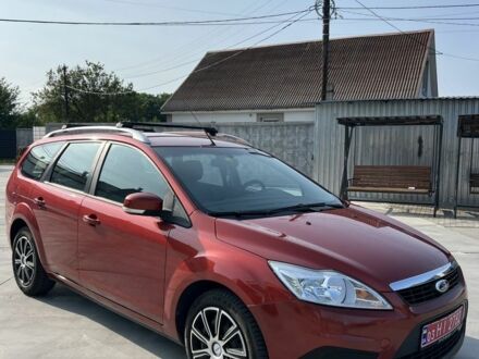 Форд Фокус 2009 у Белой Церкве на Automoto.ua Червоний Форд Фокус, об'ємом двигуна 2 л та пробігом 161 тис. км за 7000 $, фото 1 на Automoto.ua