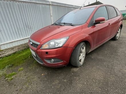 Красный Форд Фокус, объемом двигателя 2 л и пробегом 225 тыс. км за 3000 $, фото 1 на Automoto.ua