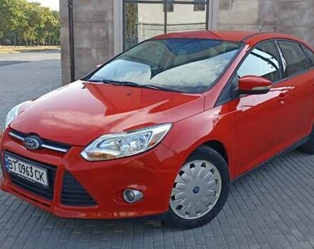 Красный Форд Фокус, объемом двигателя 2 л и пробегом 169 тыс. км за 7499 $, фото 1 на Automoto.ua