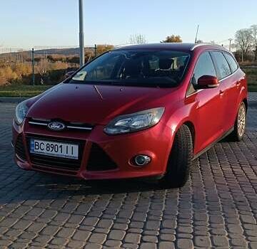 Красный Форд Фокус, объемом двигателя 1.6 л и пробегом 270 тыс. км за 7200 $, фото 1 на Automoto.ua