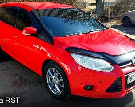 Красный Форд Фокус, объемом двигателя 1.6 л и пробегом 232 тыс. км за 7000 $, фото 1 на Automoto.ua