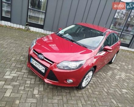 Красный Форд Фокус, объемом двигателя 1.6 л и пробегом 245 тыс. км за 6450 $, фото 1 на Automoto.ua