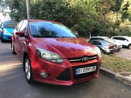 Форд Фокус 2011 у Києві на Automoto.ua Червоний Форд Фокус, об'ємом двигуна 1.6 л та пробігом 263 тис. км за 6850 $, фото 1 на Automoto.ua