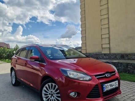 Красный Форд Фокус, объемом двигателя 1.6 л и пробегом 297 тыс. км за 6850 $, фото 1 на Automoto.ua