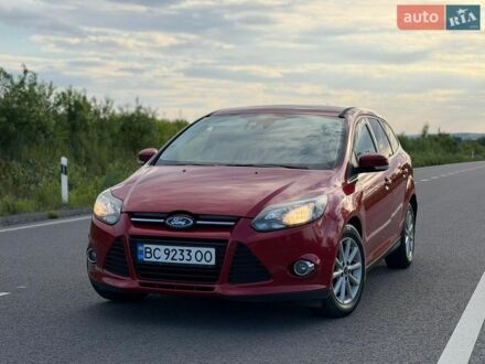 Червоний Форд Фокус, об'ємом двигуна 2 л та пробігом 292 тис. км за 9200 $, фото 1 на Automoto.ua