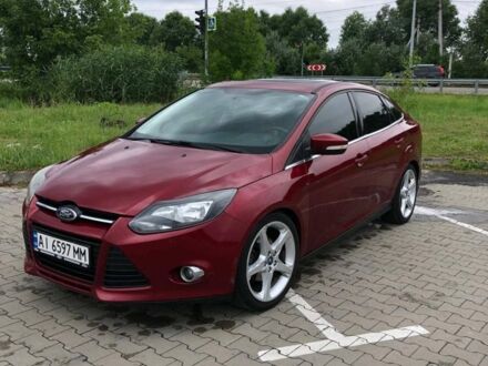 Червоний Форд Фокус, об'ємом двигуна 2 л та пробігом 151 тис. км за 7900 $, фото 1 на Automoto.ua