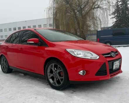 Красный Форд Фокус, объемом двигателя 2 л и пробегом 272 тыс. км за 6700 $, фото 1 на Automoto.ua