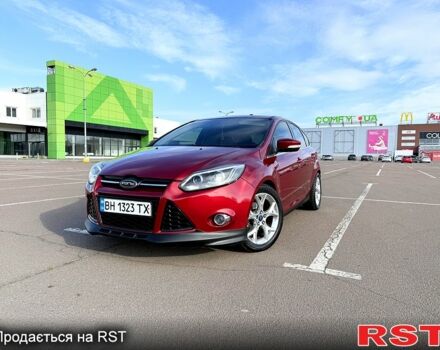 Красный Форд Фокус, объемом двигателя 2 л и пробегом 180 тыс. км за 6850 $, фото 1 на Automoto.ua