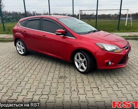 Красный Форд Фокус, объемом двигателя 2 л и пробегом 135 тыс. км за 8100 $, фото 1 на Automoto.ua