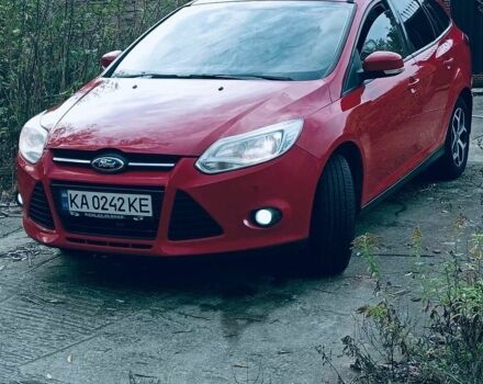 Красный Форд Фокус, объемом двигателя 1.6 л и пробегом 280 тыс. км за 6800 $, фото 1 на Automoto.ua