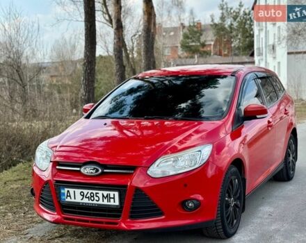 Красный Форд Фокус, объемом двигателя 1.6 л и пробегом 221 тыс. км за 5700 $, фото 1 на Automoto.ua