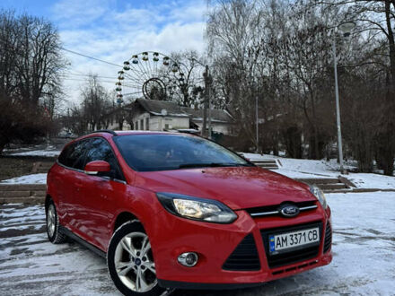 Форд Фокус 2012 у Житомирі на Automoto.ua Червоний Форд Фокус, об'ємом двигуна 1.6 л та пробігом 184 тис. км за 6100 $, фото 1 на Automoto.ua
