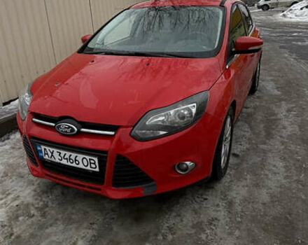 Червоний Форд Фокус, об'ємом двигуна 2 л та пробігом 155 тис. км за 4200 $, фото 1 на Automoto.ua