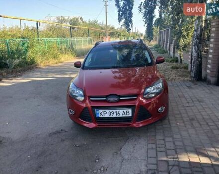 Красный Форд Фокус, объемом двигателя 1.6 л и пробегом 155 тыс. км за 8700 $, фото 1 на Automoto.ua