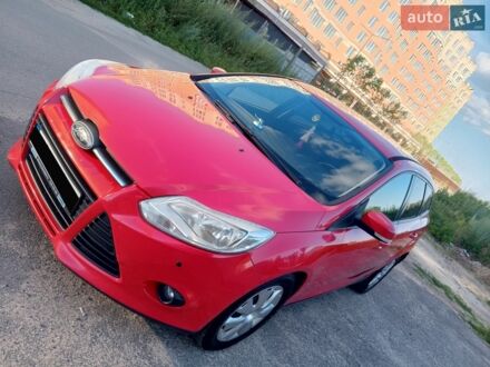 Червоний Форд Фокус, об'ємом двигуна 1.6 л та пробігом 257 тис. км за 5500 $, фото 1 на Automoto.ua