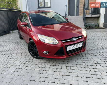 Червоний Форд Фокус, об'ємом двигуна 1.6 л та пробігом 207 тис. км за 8600 $, фото 1 на Automoto.ua