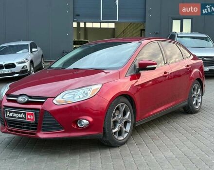 Червоний Форд Фокус, об'ємом двигуна 2 л та пробігом 166 тис. км за 7790 $, фото 1 на Automoto.ua