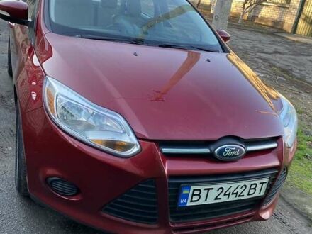 Красный Форд Фокус, объемом двигателя 2 л и пробегом 102 тыс. км за 6800 $, фото 1 на Automoto.ua