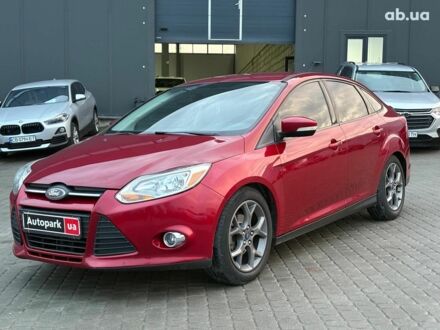 Красный Форд Фокус, объемом двигателя 2 л и пробегом 166 тыс. км за 7790 $, фото 1 на Automoto.ua