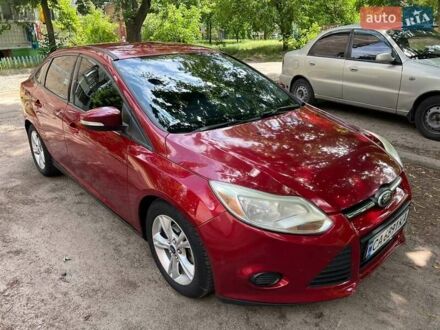 Форд Фокус 2013 в Черкассах на Automoto.ua Красный Форд Фокус, объемом двигателя 2 л и пробегом 127 тыс. км за 7700 $, фото 1 на Automoto.ua