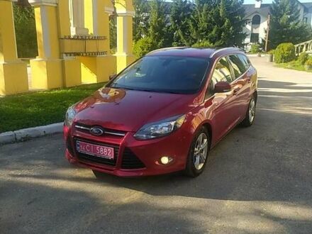 Форд Фокус 2013 в Львове на Automoto.ua Красный Форд Фокус, объемом двигателя 1.6 л и пробегом 219 тыс. км за 7500 $, фото 1 на Automoto.ua