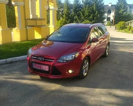 Красный Форд Фокус, объемом двигателя 1.6 л и пробегом 219 тыс. км за 7500 $, фото 1 на Automoto.ua