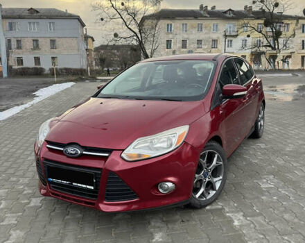 Красный Форд Фокус, объемом двигателя 2 л и пробегом 171 тыс. км за 8300 $, фото 1 на Automoto.ua