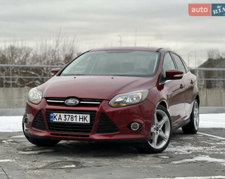 Красный Форд Фокус, объемом двигателя 2 л и пробегом 135 тыс. км за 7750 $, фото 1 на Automoto.ua