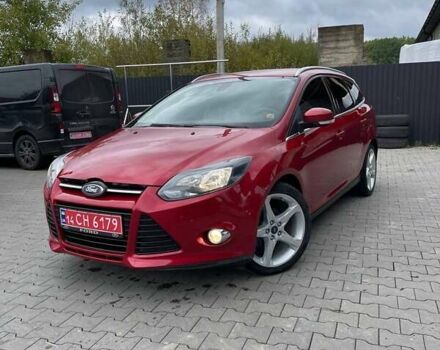 Красный Форд Фокус, объемом двигателя 1.6 л и пробегом 215 тыс. км за 8500 $, фото 1 на Automoto.ua