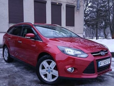 Красный Форд Фокус, объемом двигателя 1.56 л и пробегом 233 тыс. км за 7450 $, фото 1 на Automoto.ua