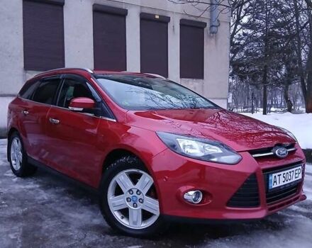 Красный Форд Фокус, объемом двигателя 1.56 л и пробегом 233 тыс. км за 7450 $, фото 1 на Automoto.ua