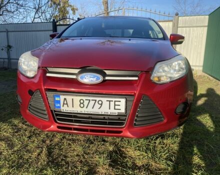 Красный Форд Фокус, объемом двигателя 2 л и пробегом 189 тыс. км за 6600 $, фото 1 на Automoto.ua