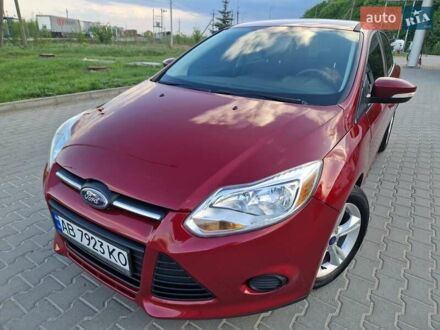 Форд Фокус 2013 в Виннице на Automoto.ua Красный Форд Фокус, объемом двигателя 2 л и пробегом 179 тыс. км за 6900 $, фото 1 на Automoto.ua