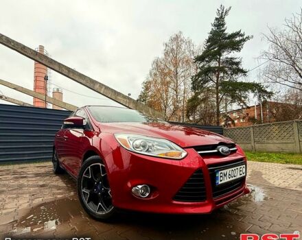 Красный Форд Фокус, объемом двигателя 2 л и пробегом 122 тыс. км за 7600 $, фото 1 на Automoto.ua