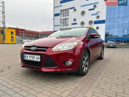 Красный Форд Фокус, объемом двигателя 2 л и пробегом 142 тыс. км за 7700 $, фото 1 на Automoto.ua